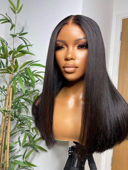 Glueless wig Straight